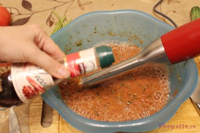 Gazpacho/ Гаспачо - приготовление