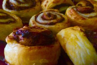 Шоколадные рогалики