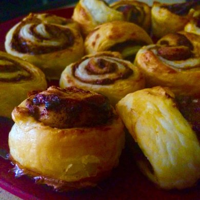 Шоколадные рогалики