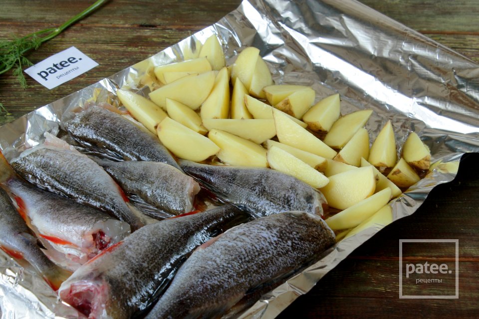 Окуни с овощами - Шаг 4