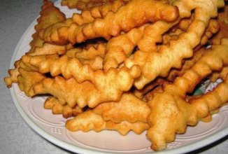 Творожные постряпушки.