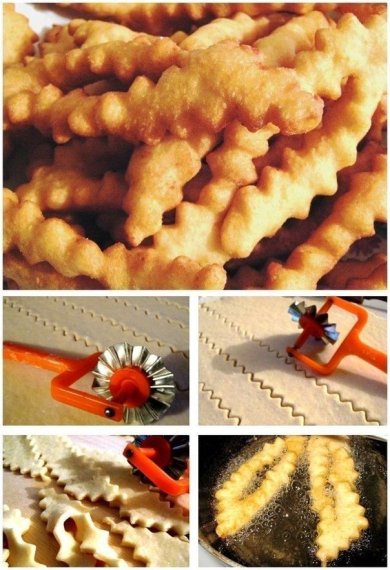 Творожные постряпушки. - Шаг 1