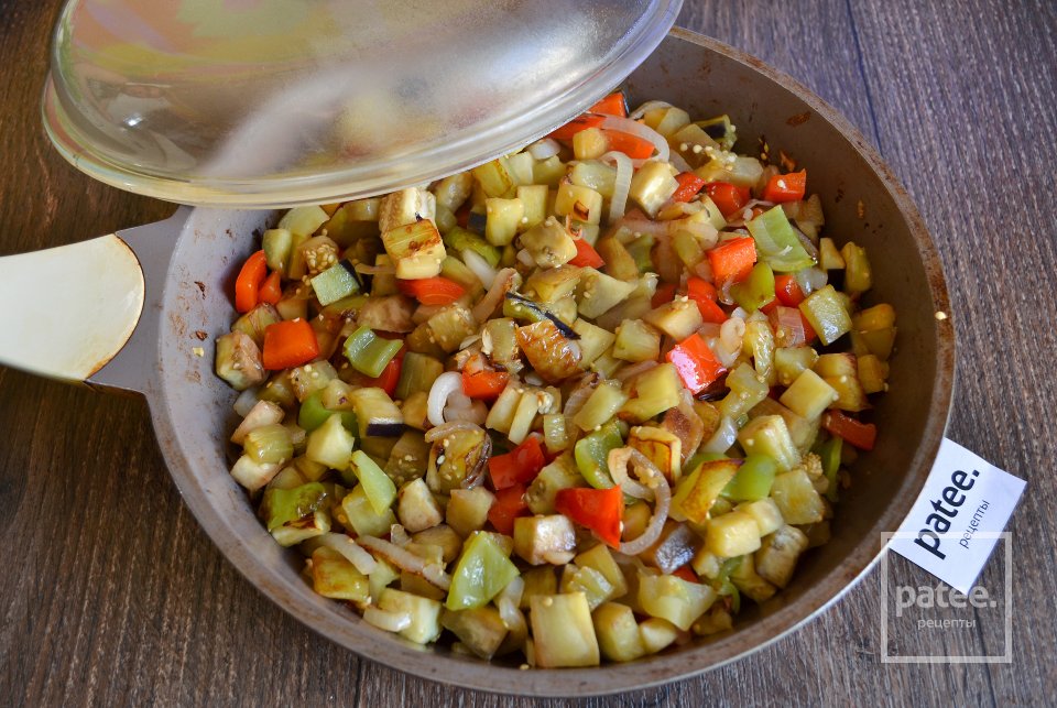 Соте из баклажанов - Шаг 8
