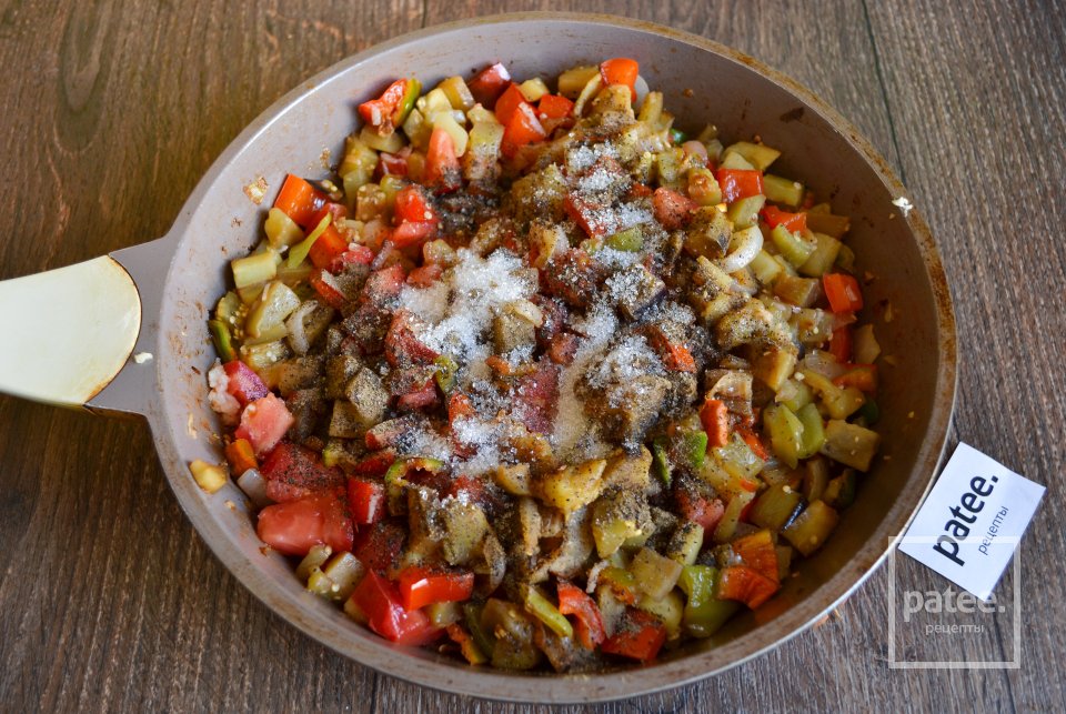 Соте из баклажанов - Шаг 12