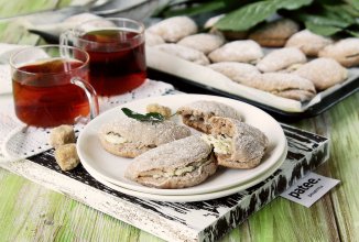 Творожное печенье