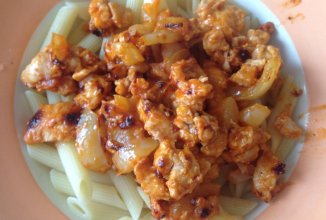 Курица в кетчупе