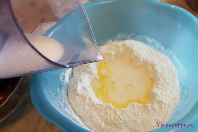 Limburgse pruimen vlaai/ Лимбургский сливовый флай - приготовление