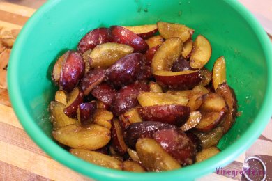 Limburgse pruimen vlaai/ Лимбургский сливовый флай - приготовление