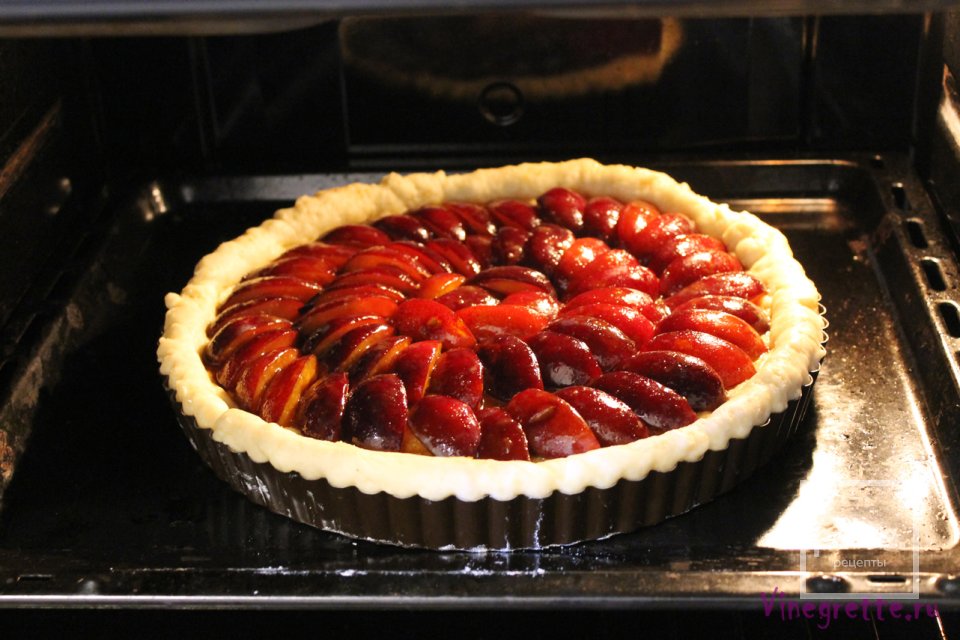 Limburgse pruimen vlaai/ Лимбургский сливовый флай - Шаг 10