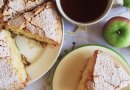 Шарлотка (с кукурузной мукой)🍏🍰🍎