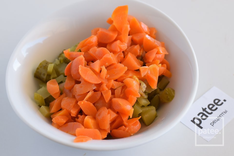 Острый салат со свеклой - Шаг 5