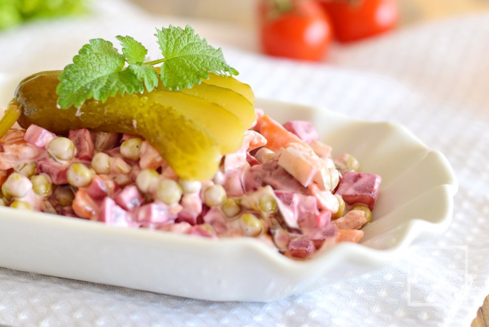 Острый салат со свеклой - Шаг 12