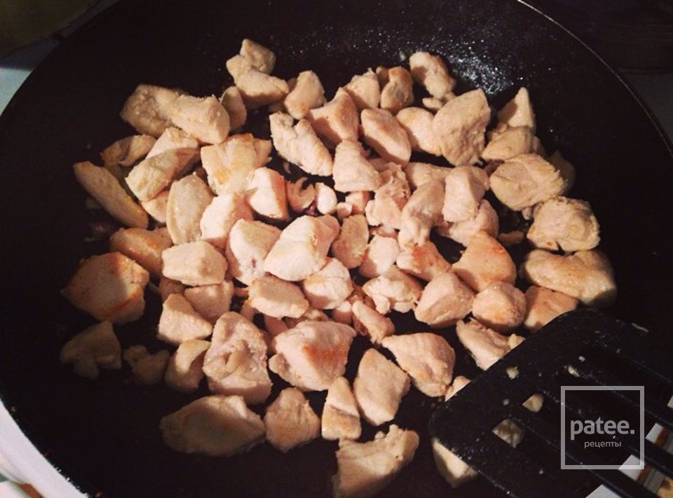 Запеканка с брокколи, цв.капустой и курицей - Шаг 3