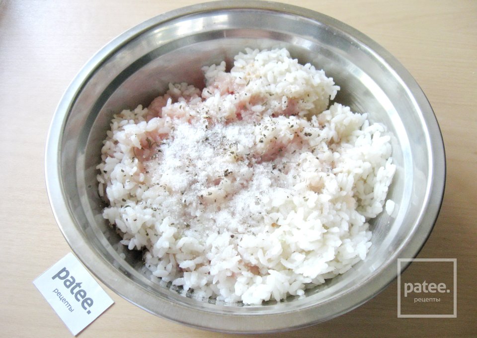 Перец, фаршированный курицей и капустой - Шаг 5