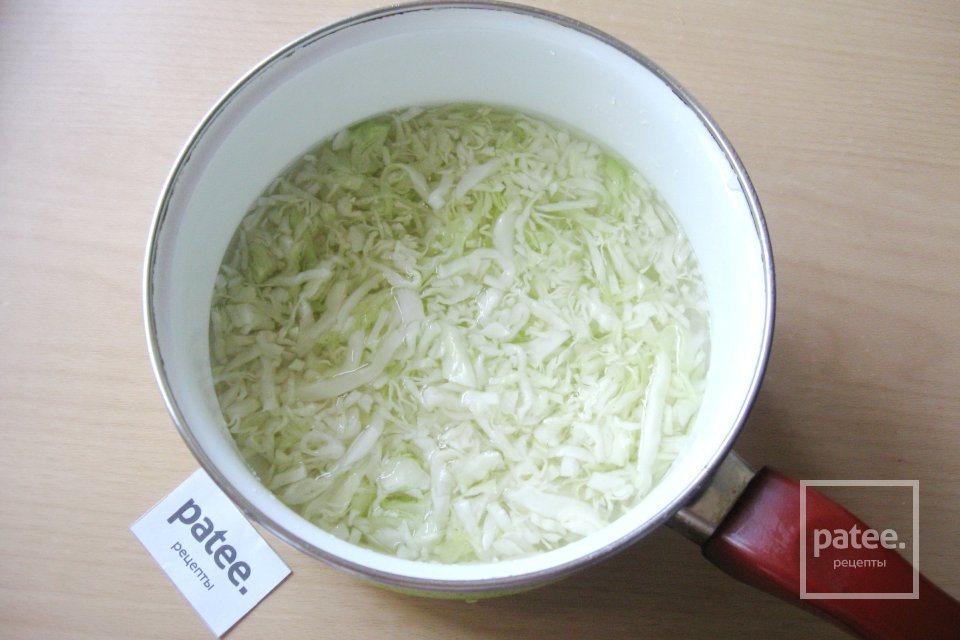 Перец, фаршированный курицей и капустой - Шаг 7