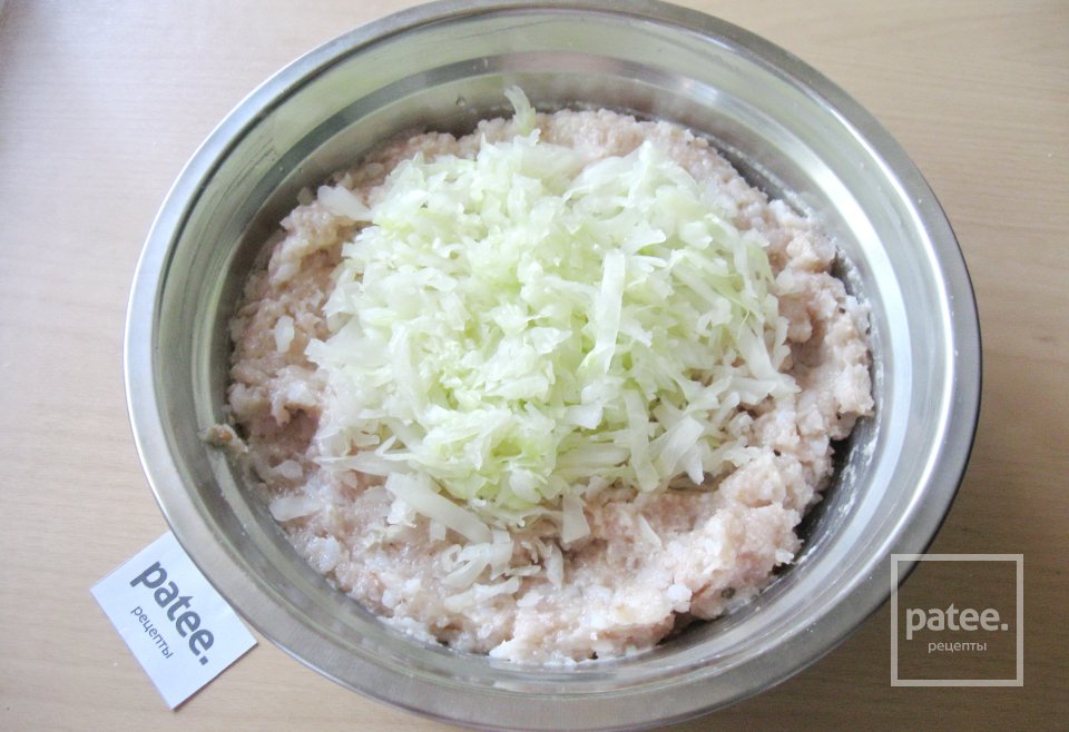 Перец, фаршированный курицей и капустой - Шаг 8