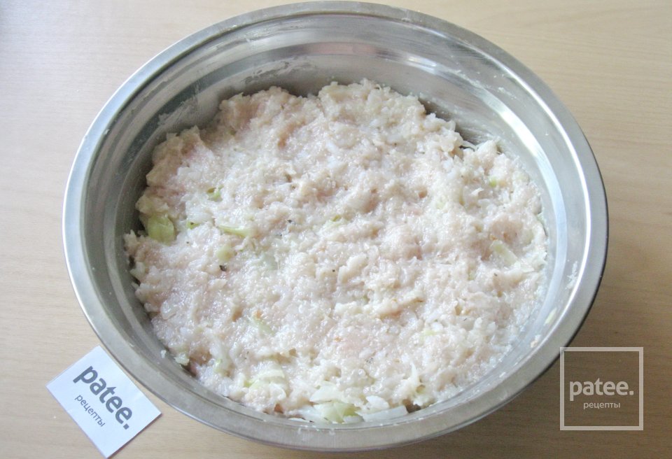 Перец, фаршированный курицей и капустой - Шаг 9