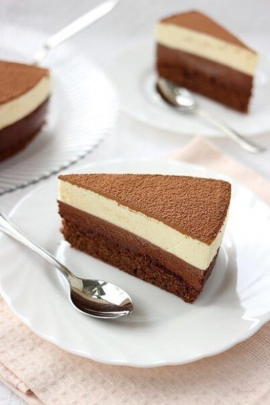 Торт "шоколадный дуэт" - Шаг 1