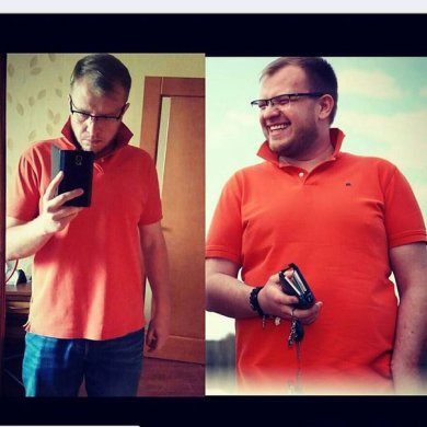 а я похудел на 15 кг за 2 мес без сторта