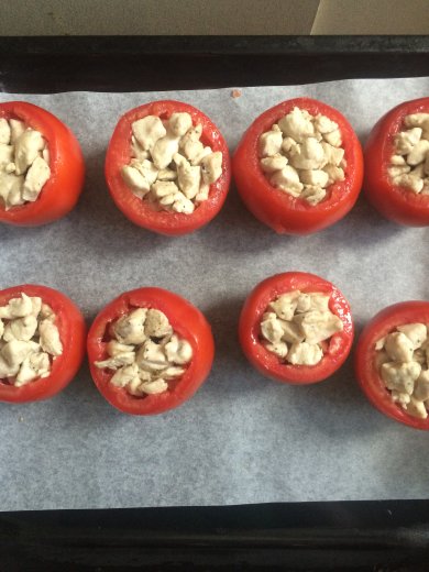 Помидоры фаршированные курицей - Шаг 3