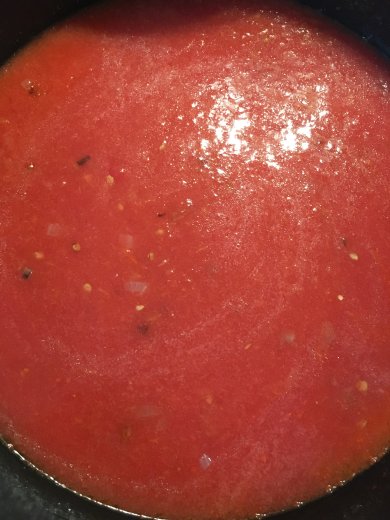 Дивный томатный соус "Это Лето" из сезонных помидор. - Шаг 4