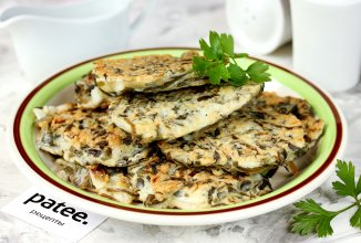 Оладьи из морской капусты