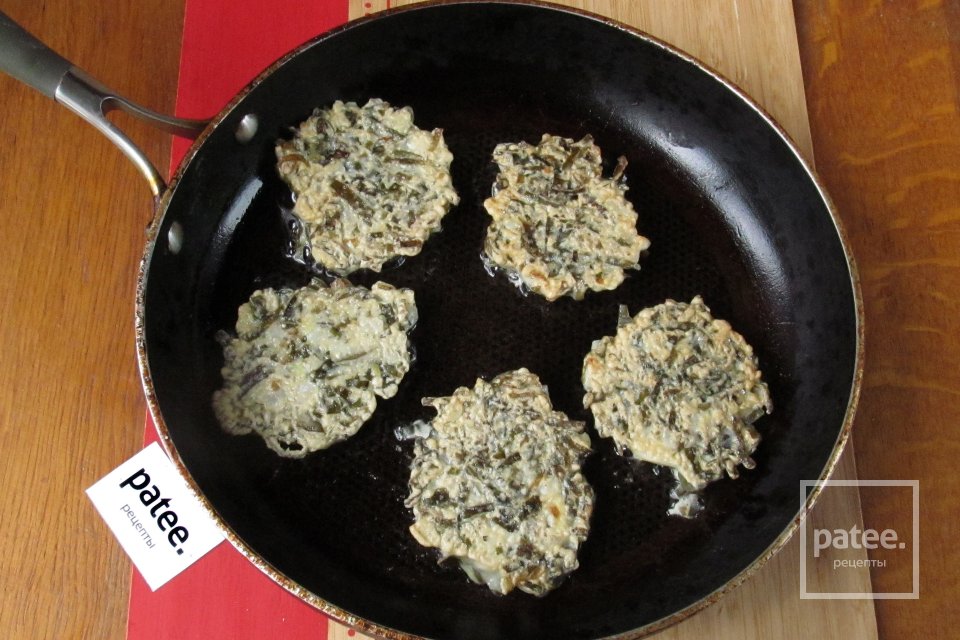 Оладьи из морской капусты - Шаг 10