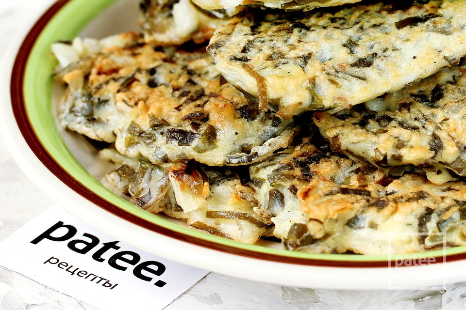 Оладьи из морской капусты - Шаг 12