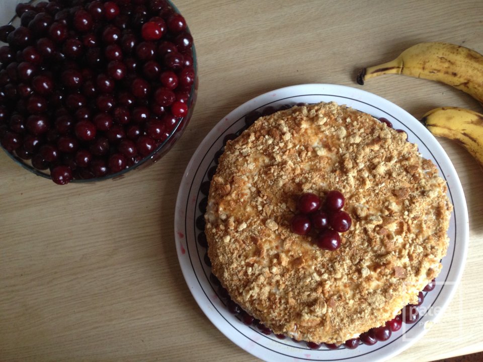 Медовый торт по рецепту Бабушки👌🏻😍☺️😇🎂 - Шаг 7