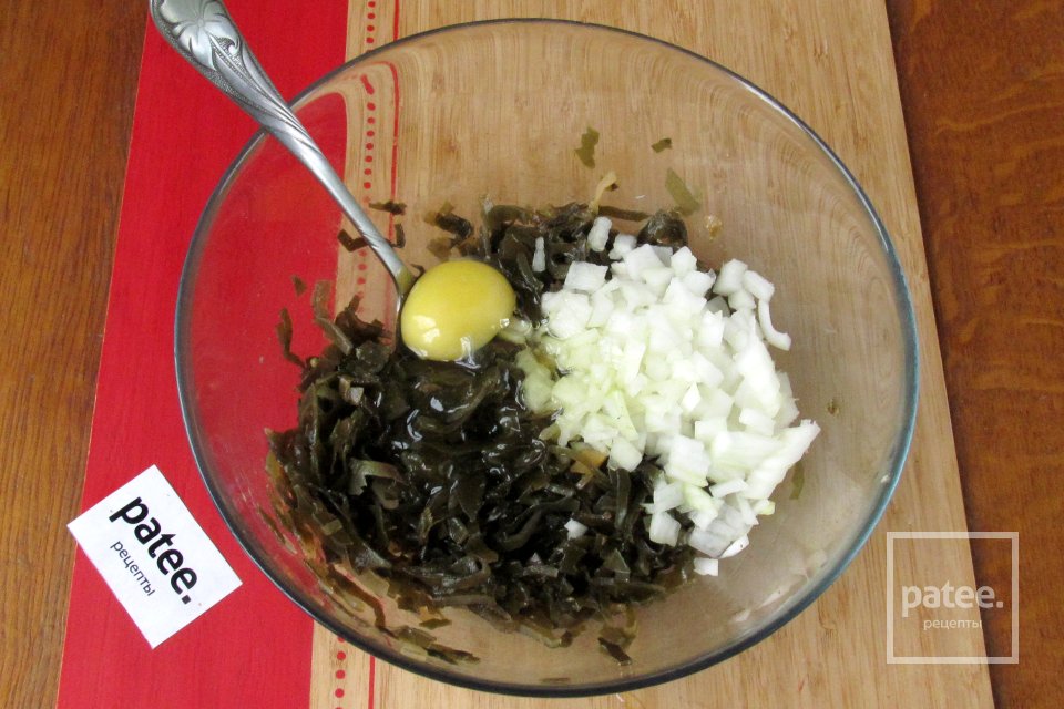 Оладьи из морской капусты - Шаг 4