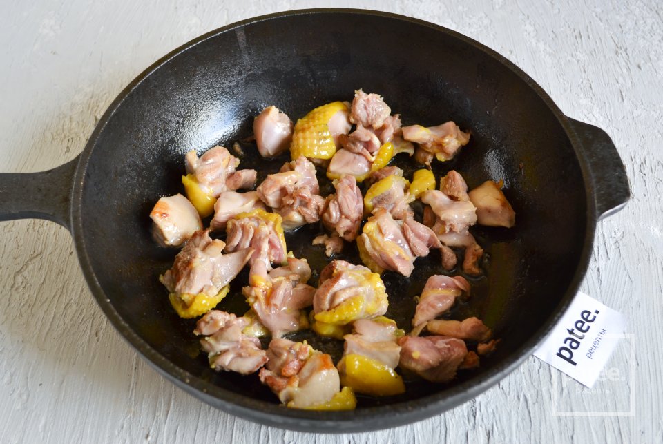 Рагу из курицы с овощами и перловкой - Шаг 8