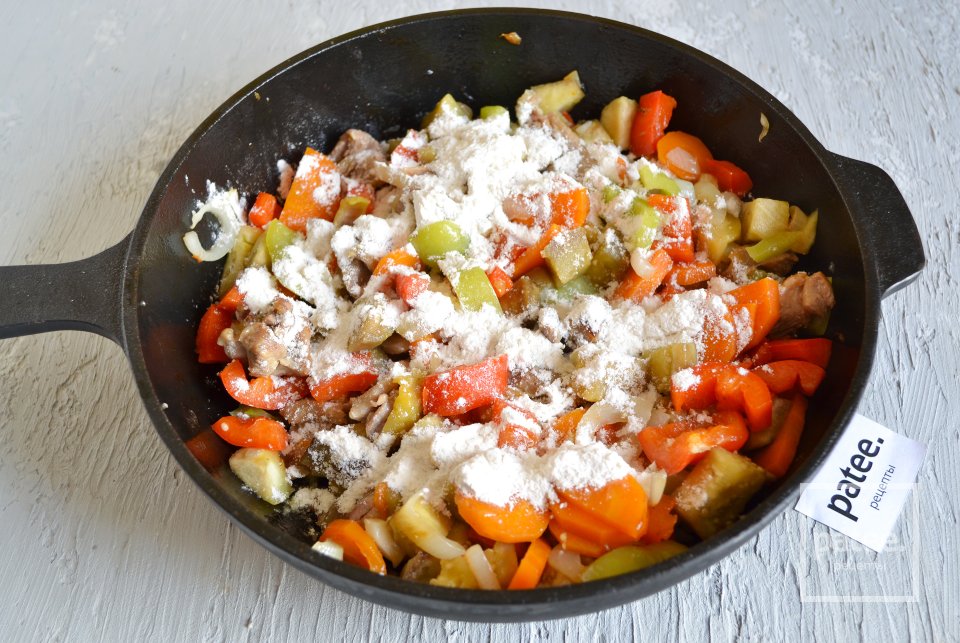 Рагу из курицы с овощами и перловкой - Шаг 11