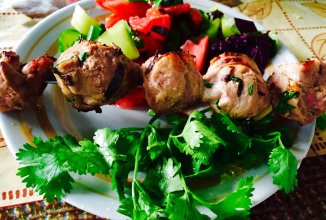 Шашлык из свиной вырезки