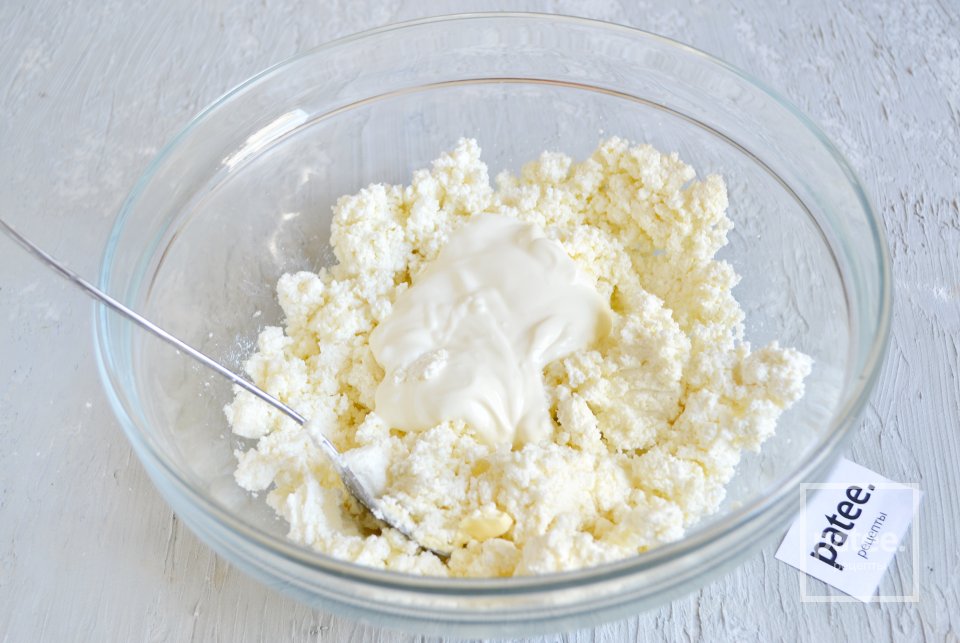 Пирог с черникой и творогом - Шаг 11