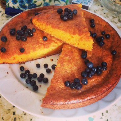 Морковный пирог