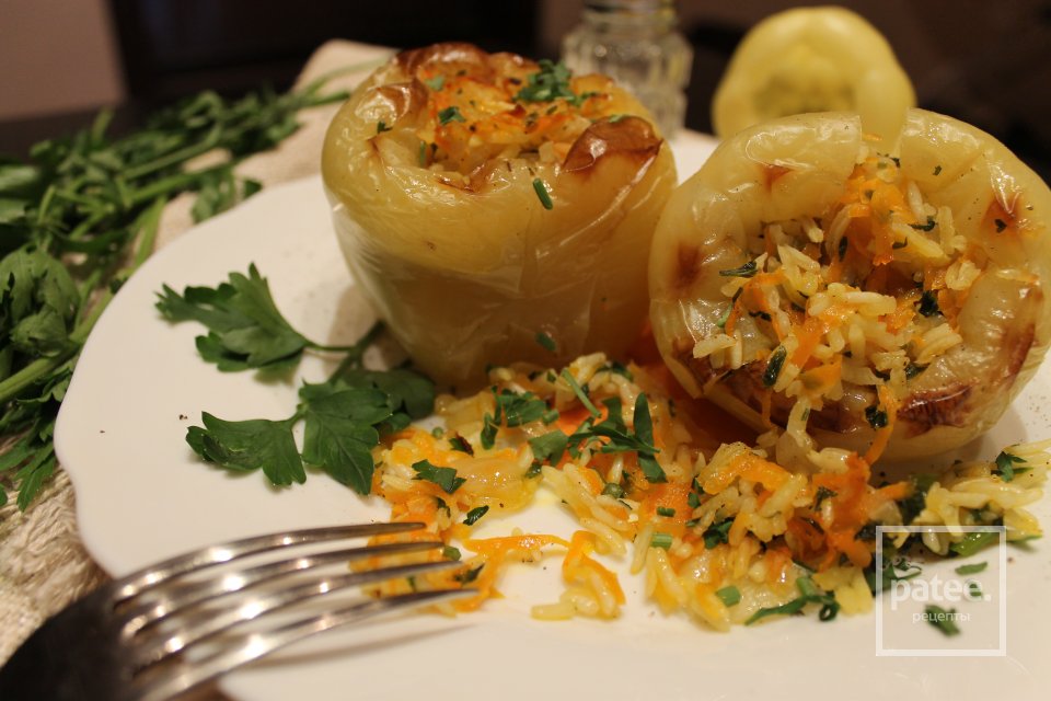 Перец, фаршированный овощами - Шаг 7