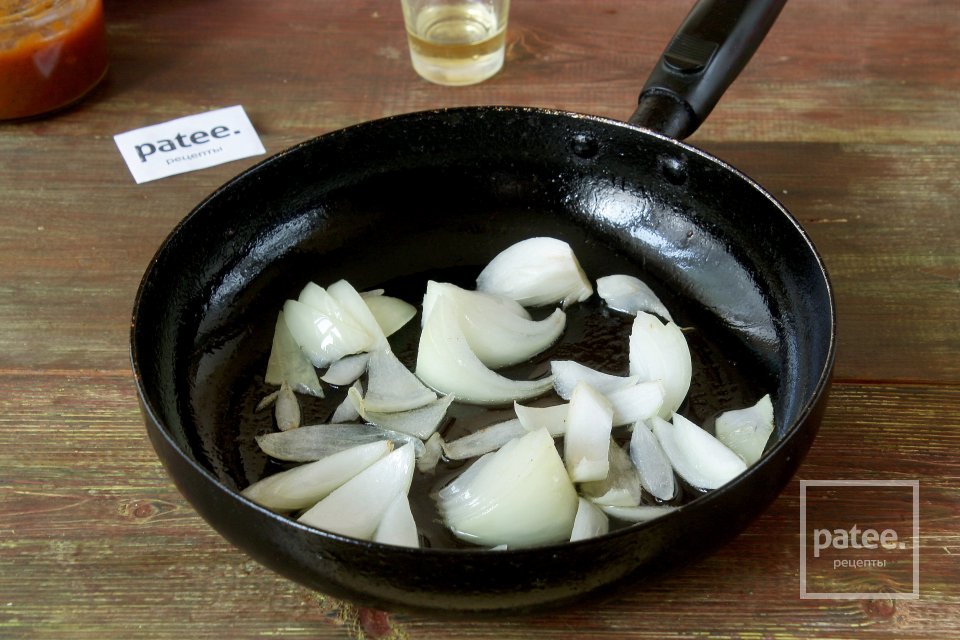 Овощи на сковороде - Шаг 2