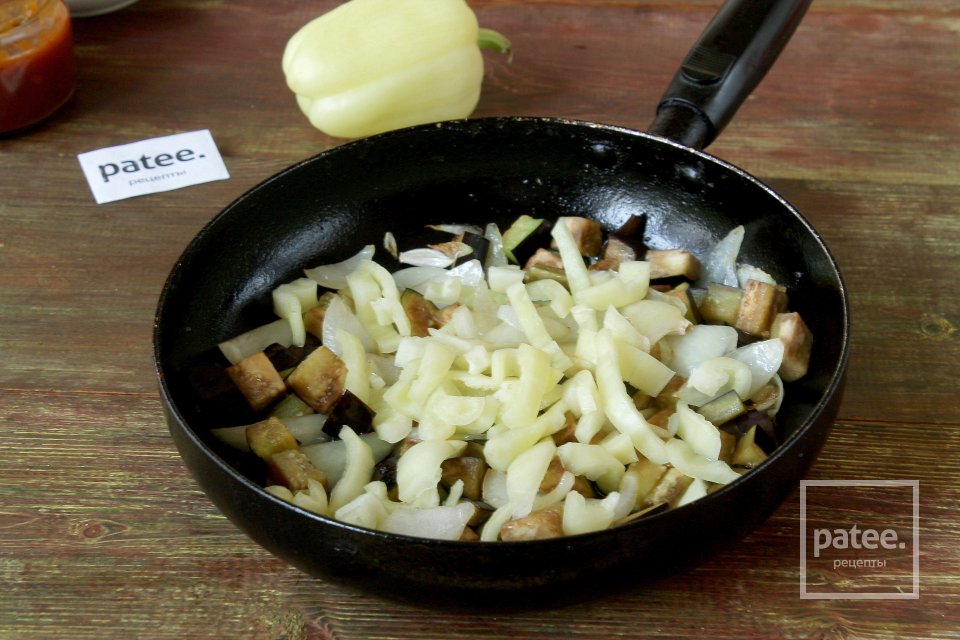 Овощи на сковороде - Шаг 5
