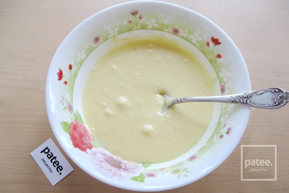 Пирог с нектаринами в мультиварке - Шаг 5