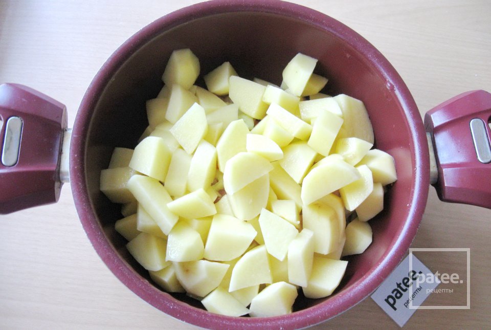  Рагу с куриной грудкой, фасолью и баклажанами - Шаг 6