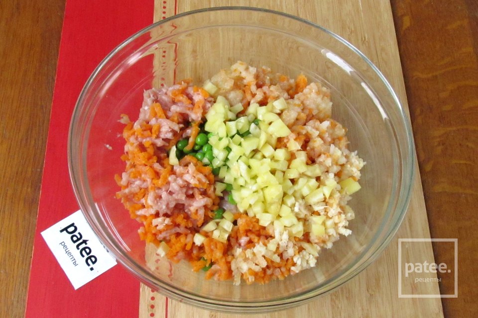 Диетический рулет из кролика с овощами - Шаг 6