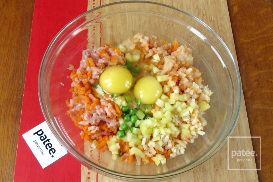 Диетический рулет из кролика с овощами - Шаг 7