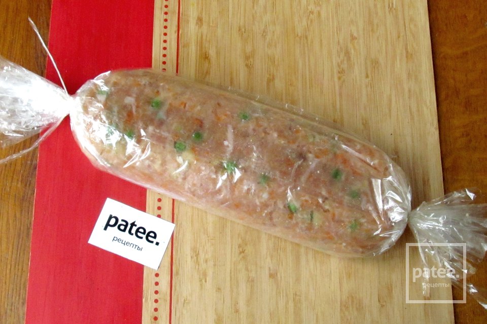 Диетический рулет из кролика с овощами - Шаг 13