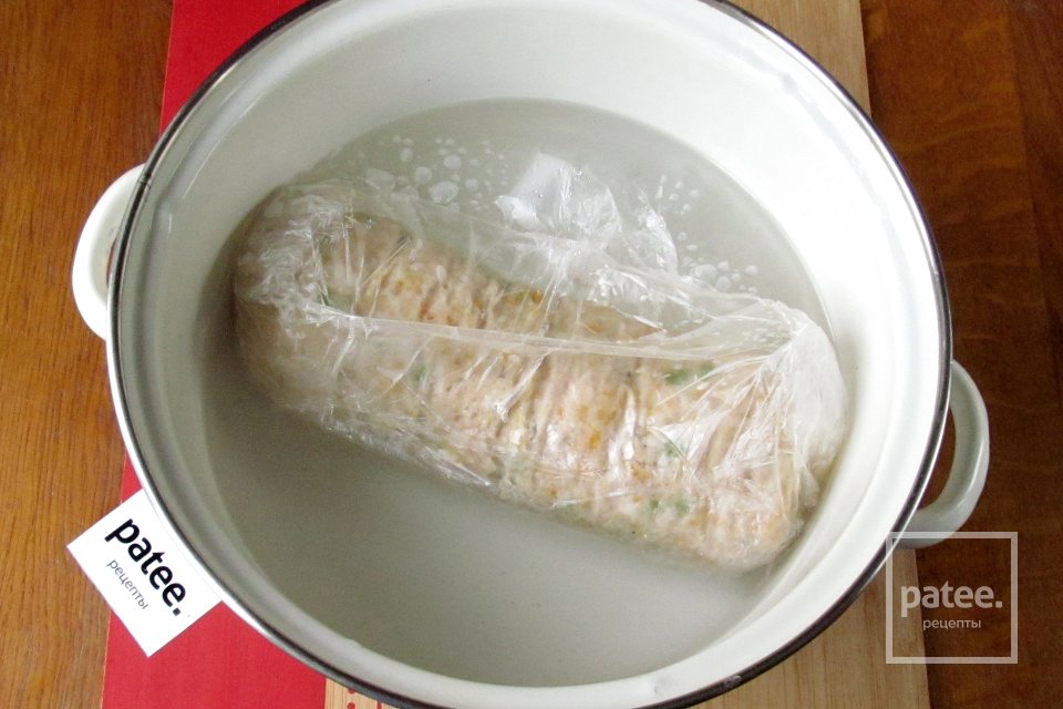 Диетический рулет из кролика с овощами - Шаг 14