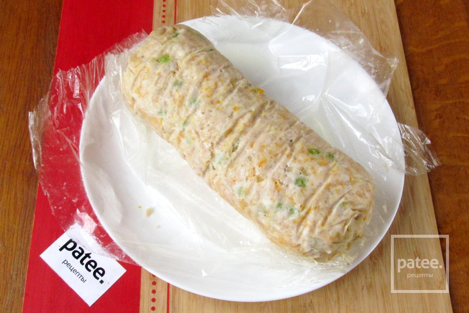 Диетический рулет из кролика с овощами - Шаг 15