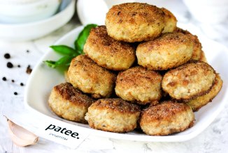 Котлеты из куриной грудки и говядины