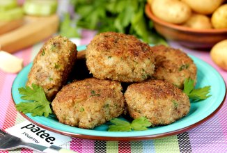 Котлеты с зеленью