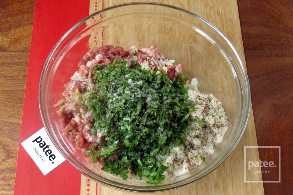 Котлеты с зеленью - Шаг 10