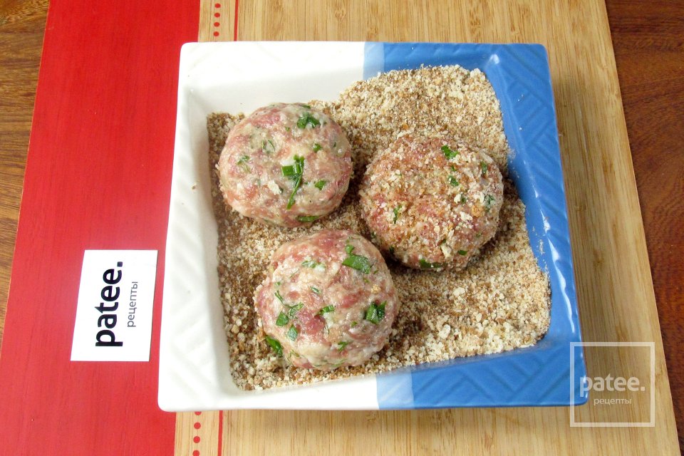 Котлеты с зеленью - Шаг 13