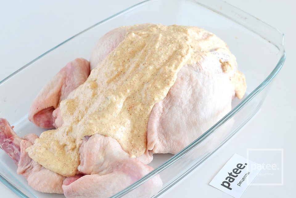 Курица в пикантном маринаде с хреном - Шаг 11